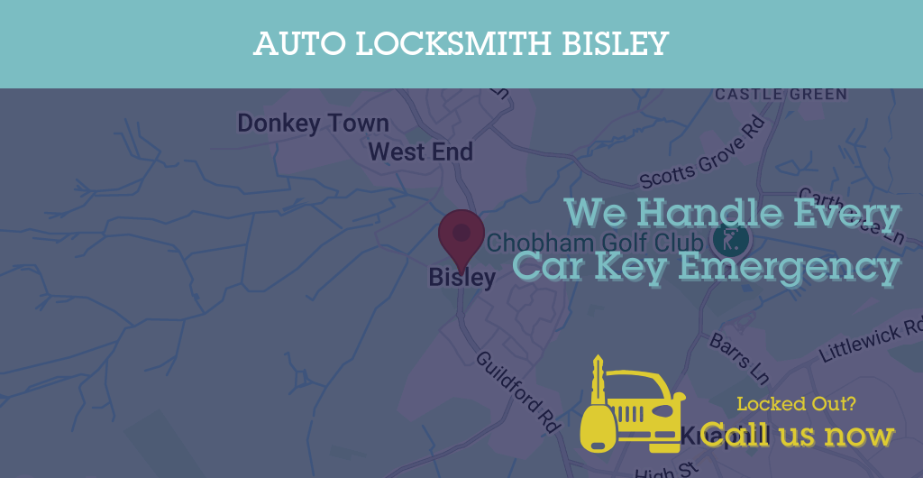 Auto Locksmith Services in Bisley - GU postcode