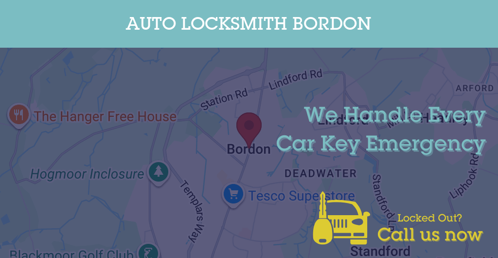 Auto Locksmith Services in Bordon - GU postcode