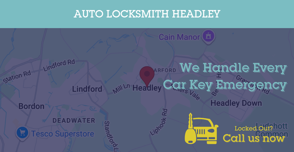 Auto Locksmith Services in Headley - GU postcode