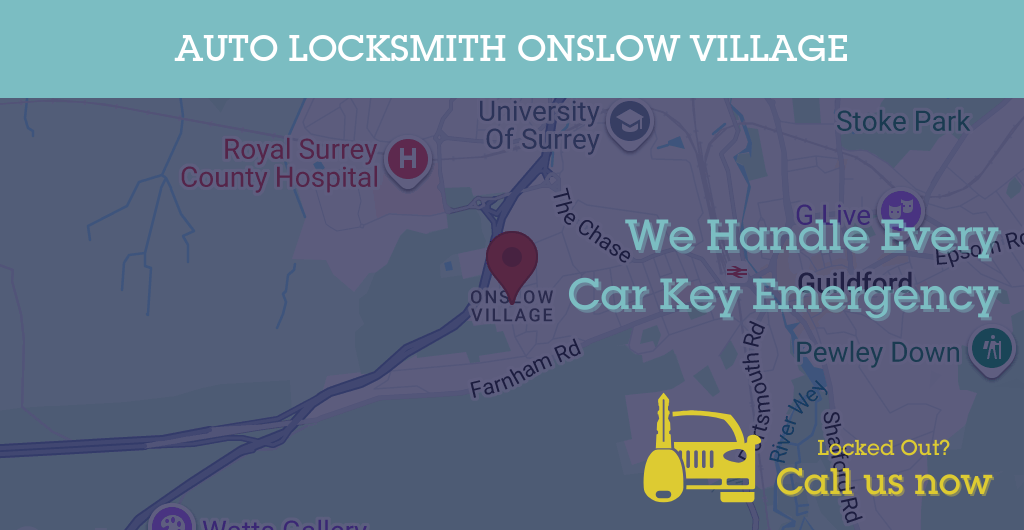 Auto Locksmith Services in Onslow Village - GU postcode