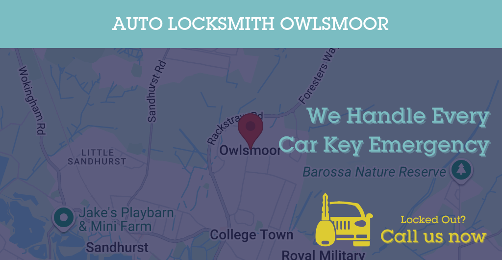 Auto Locksmith Services in Owlsmoor - GU postcode