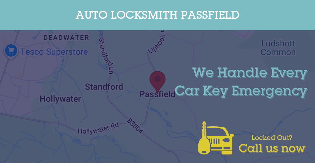 Auto Locksmith Services in Passfield - GU postcode