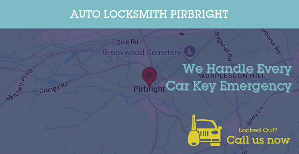 Auto Locksmith Services in Pirbright - GU postcode