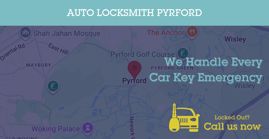 Auto Locksmith Services in Pyrford - GU postcode