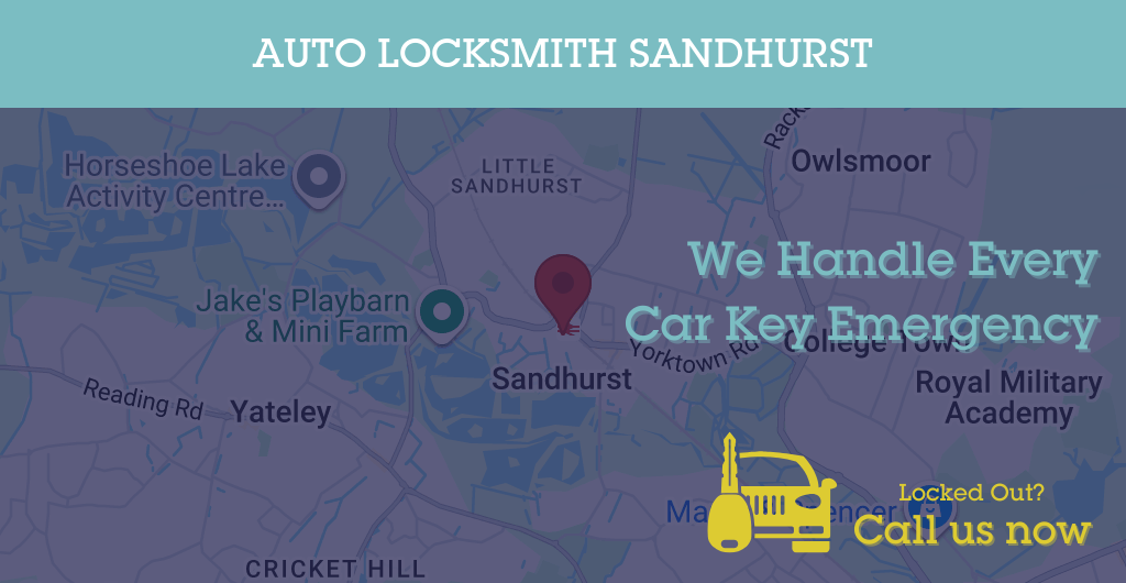 Auto Locksmith Services in Sandhurst - GU postcode