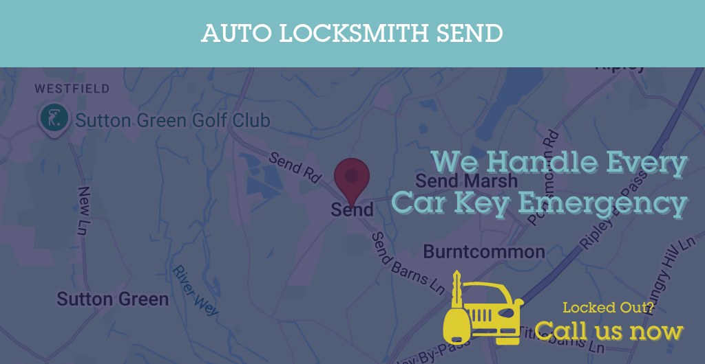 Auto Locksmith Services in Send - GU postcode
