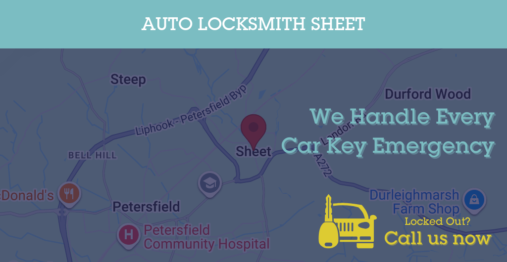 Auto Locksmith Services in Sheet - GU postcode