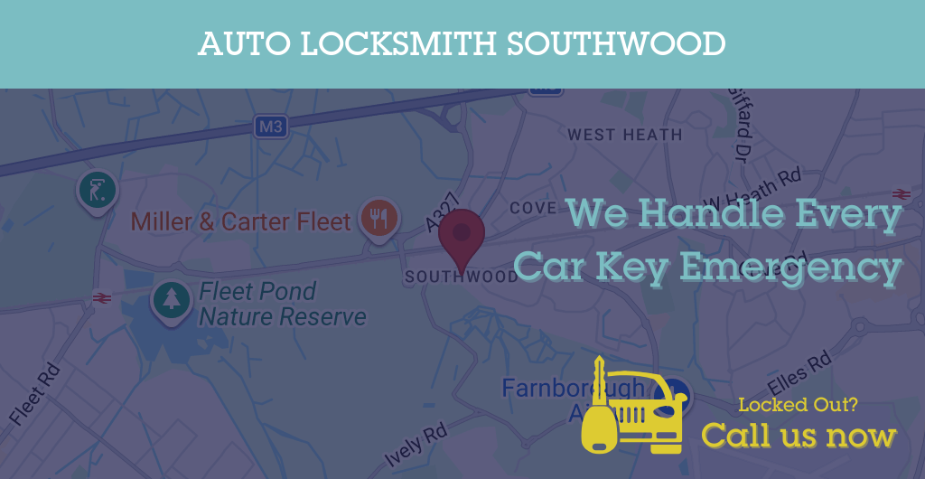 Auto Locksmith Services in Southwood - GU postcode