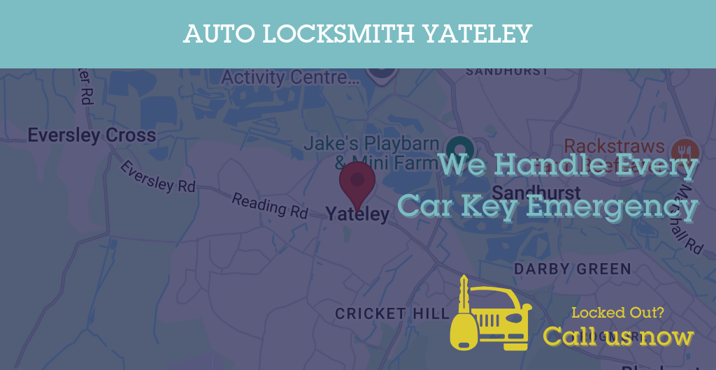 Auto Locksmith Services in Yateley - GU postcode